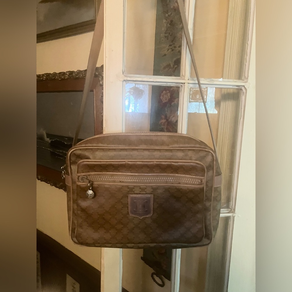Authentic Celine Vintage Macadam Crossbody Bag - Picture 13 of 13
